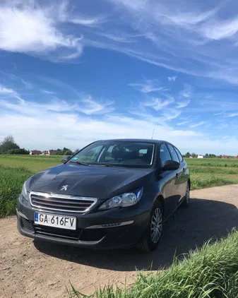 peugeot Peugeot 308 cena 28000 przebieg: 251366, rok produkcji 2016 z Gliwice